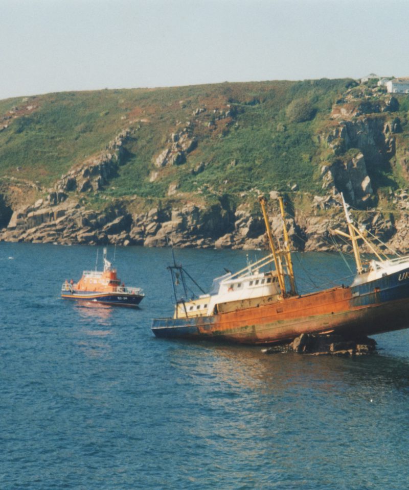 Mousehole wrecks, lifesaving and lifeboat trip