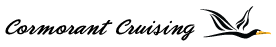 Cormorant Cruising brand logo long version.